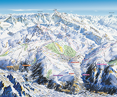 plan des pistes